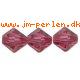 Swarovski 5301 rondel/bicone 3mm fuchsia (50 stk)