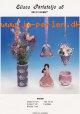 Elisés opskrift 998008 - dukke 15cm, omvendt klokke, klokke 7cm, vase 15cm, glas til fyrfadlys