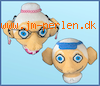 Ingrid Elise Design opskrift S202501 - brilleholder (GLASÖGONKULA 12cm)