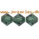 Swarovski 5301 rondel/bicone 3mm grøn (50 stk)