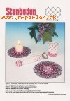 Stenboden opskrift 0816 - Flacon diameter ca. 15 cm, Lysestage, Oplukker, Lygteglas